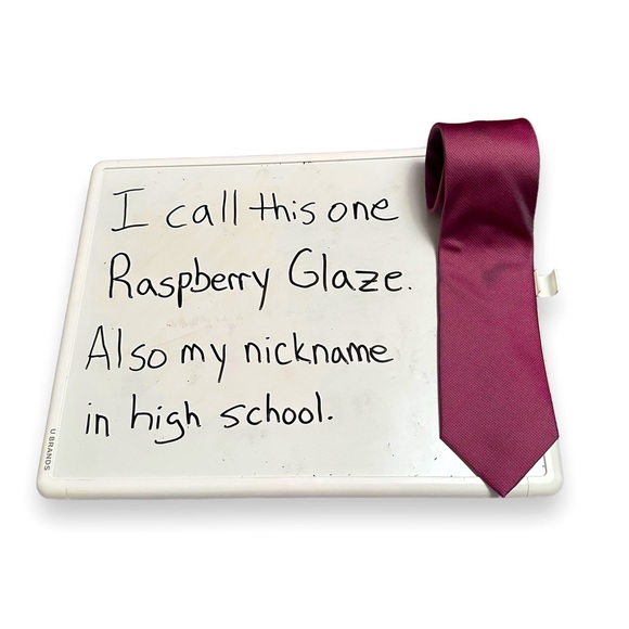 Calvin Klein Other - Calvin Klein Men’s Tie - aka Raspberry Glaze